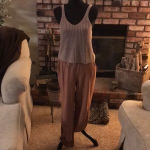 Moon & Madison Crochet Sleeveless Top